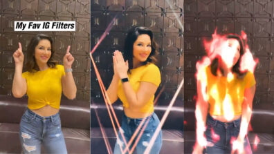 Unseen Video: Bollywood Actress turns blue ‘Avatar’ while doing a hot belly dance in yellow crop tops, fans can’t believe it