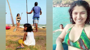 Vacation Fun: Nidhi Bhanushali sets out for surfing, shares photo in swimwear