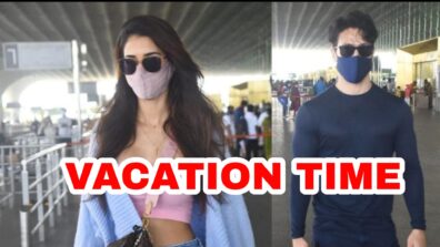 Vacation Time: Tiger Shroff & Disha Patani jet off together for Maldives, see photos