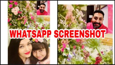 Viral Alert: Personal Whatsapp video call screenshot of Aishwarya Rai & Abhishek Bachchan gets leaked, fans react