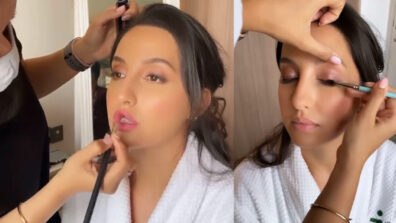 Want to learn quick makeup skills? Take lessons from Nora Fatehi’s tutorial video