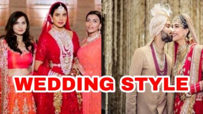 Wedding Bells: Priyanka Chopra To Sonam Kapoor: Celebs Who Gave Ethnic Wedding Fashion A Modern Twist