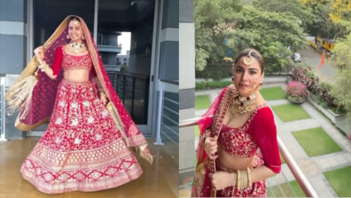 Wedding Bells: Shraddha Arya caught on camera wearing Shaadi ka lehenga, is she getting married?