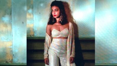 What A Babe: Radhika Apte’s super hot strapless shimmery bralette look will make you feel the heat