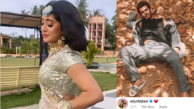 What A Beauty: Yeh Rishta Kya Kehlata Hai Shivangi Joshi’s hot lehenga avatar makes Arjun Bijlani lovestruck