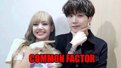 What’s Common Between BTS Suga And Blackpink Lisa?