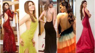 Which Backless Gown Looks Of Urvashi Rautela Took Your Heart By Storm?