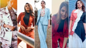 Which Blazing Looks Of Blazer Style Outfits Of Samantha Akkineni Are Your Favourite?