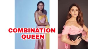Which Combination Of Alia Bhatt You Love? Pink Yellow Vs Pink Black?