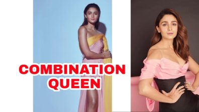 Which Combination Of Alia Bhatt You Love? Pink Yellow Vs Pink Black?