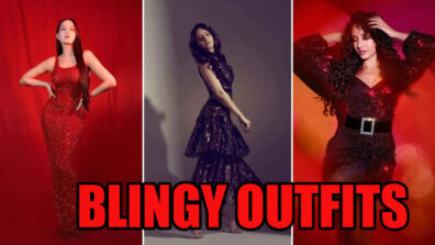 Which Of Blingy Outfits Looks Of Nora Fatehi Do You Love? Vote Here