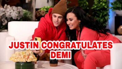 Why is Justin Bieber congratulating Demi Lovato?