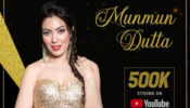 Why is Munmun Dutta in a mood to celebrate and have fun?