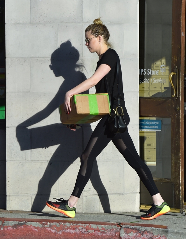 Work out: Amber Heard Inspires Netizens By Her Workout Looks - 1