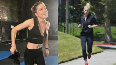 Work out: Amber Heard Inspires Netizens By Her Workout Looks