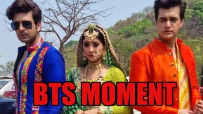 Yeh Rishta Kya Kehlata Hai BTS: Shivangi Joshi, Karan Kundrra, Mohsin Khan look amazing in traditional attire