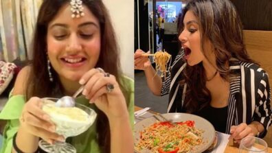 Yummy Tummy: Mouni Roy & Surbhi Chandna are big foodies in real life & these photos are proof