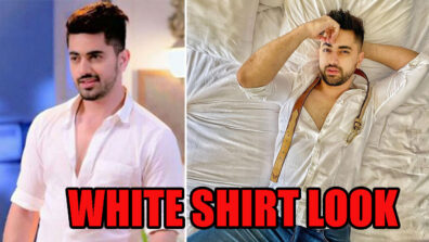 Zain Imam Stuns Netizens In His White Shirt Looks