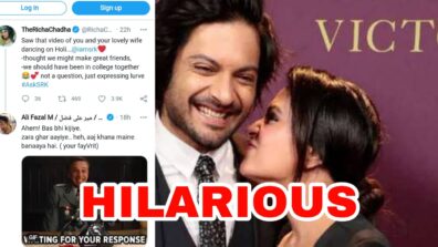 Zara ghar aaiye: Ali Fazal has the cutest possessive reaction to girlfriend Richa Chadha openly expressing love for Shah Rukh Khan