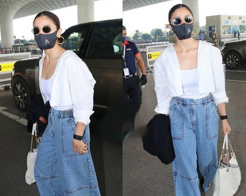5 Times Alia Bhatt Slew Her Top Knot Bun Look At The Airport: Doesn’t She Look Cute? Yay Or Nay - 0