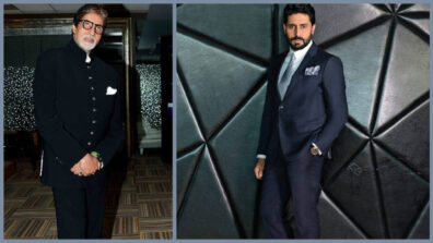 5 times when the father-son duo Amitabh Bachchan and Abhishek Bachchan gave us major fashion goals