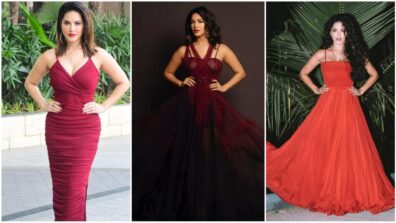 Hot Lady: Bollywood Actress In Red Gown Outfits Looks Nothing Less Than A Princess, See Pictures Here