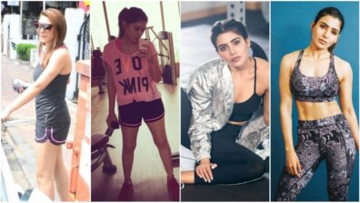 Samantha Akkineni Vs Hansika Motwani: Who Looks Sensational Even In A Gym?