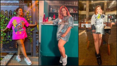 Aashika Bhatia Is The Girl Next Door: Take Cues On How To Slay T-Shirt Dress Looks