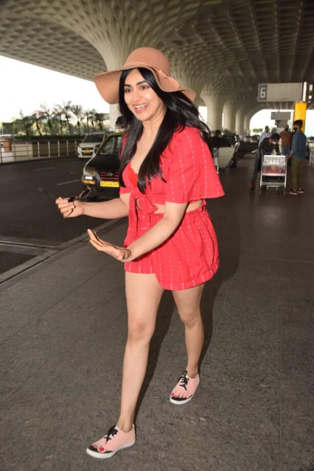 Adah Ki Adah: Have You Seen Adah Sharma’s Funky Foot Print Shoes? Glimpses Here - 0