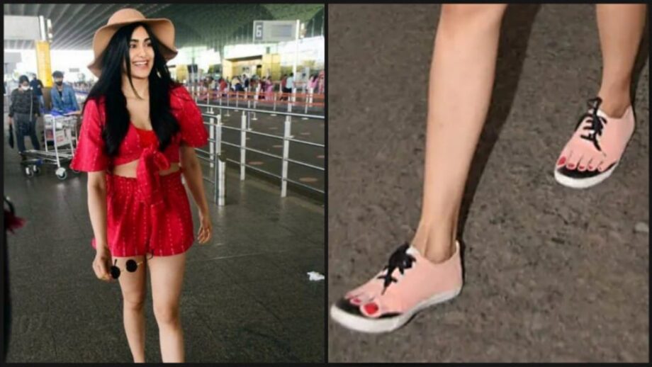 Adah Ki Adah: Have You Seen Adah Sharma’s Funky Foot Print Shoes? Glimpses Here - 2