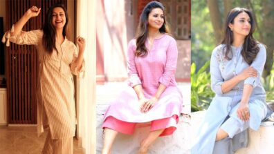 Add Easy To Go Kurta Set In Your Wardrobe With Divyanka Tripathi