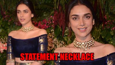 Aditi Rao Hydari And Her Statement Necklace Is All You Need To Ace Any Occasion