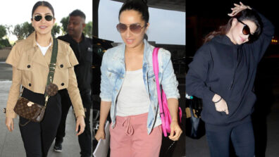 Airport Style Queen: Anushka Sharma, Shraddha Kapoor, & Jacqueline Fernandez’s hottest casual sunglass looks for an early morning flight