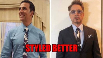 Akshay Kumar Vs Robert Downey Jr: Who Styled The Tie Better?