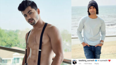 Aladdin rockstar Siddharth Nigam shares ‘abstastic’ shirtless photo, Sumedh Mudgalkar is in awe