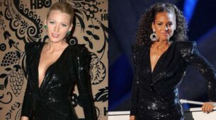 Alicia Keys Vs Blake Lively: Which Hotness Raised The Mercury Levels In Little Black Glitter Dress?