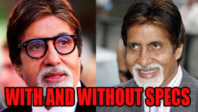 Amitabh Bachchan With Specs Or Without Specs: Which Look Do You Appreciate The Most?