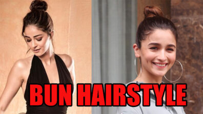 Ananya Panday Vs Alia Bhatt: Who rocks the easy-to-go bun hairstyle?