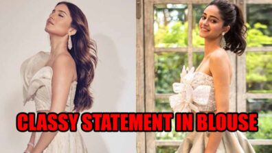 Ananya Panday Vs Tara Sutaria: Who Made A Classy Statement In Statement Blouse?