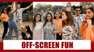 Anupamaa actors Paras Kalnawat, Madalsa Sharma, Nidhi Shah and Anagha Bhosale get into some crazy dancing, watch out here
