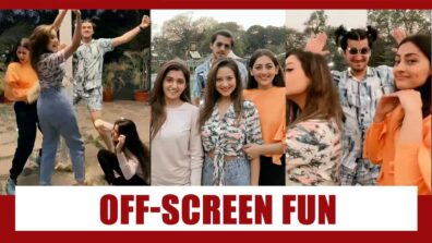 Anupamaa actors Paras Kalnawat, Madalsa Sharma, Nidhi Shah and Anagha Bhosale get into some crazy dancing, watch out here