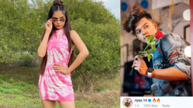 Anushka Sen’s super hot pink avatar is making Riaz Aly feel the heat