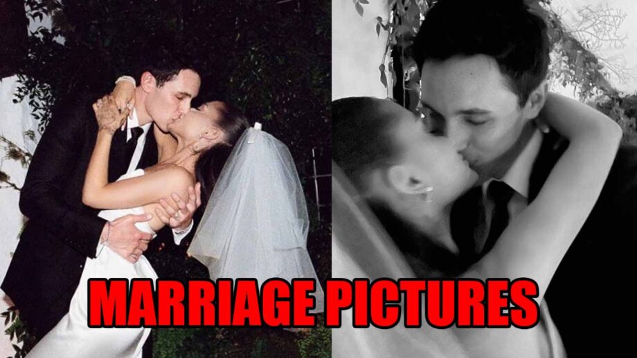 Ariana Grande kisses husband Dalton Gomez, check out unseen marriage pictures 398548