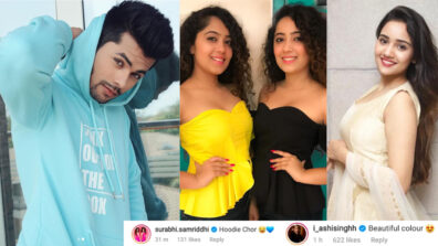 Ashi Singh loves Siddharth Nigam’s casual fashion style, Surabhi Samriddhi call him ‘hoodie chor’