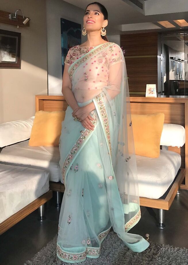 Attend A Summer Wedding with This Floral Saree of Priya Bapat - 1