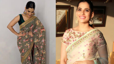 Attend A Summer Wedding with This Floral Saree of Priya Bapat