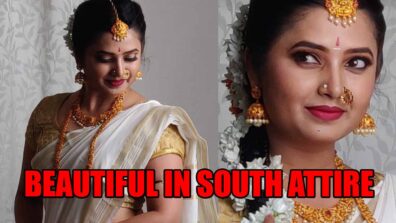 Prajakta Mali Looks Immensely Beautiful In South Attire: A Look Worth Recreating