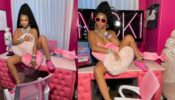 Daring Queen: Nicki Minaj Took Millions Of Hearts By Storm As She Shared A Picture Of Hiding Herself With Heart Pillows