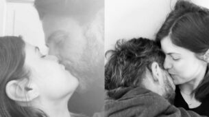 Aww, So Cute: Alexandra Daddario Shares A Picture Kissing Andrew Form, Captions It, ‘I Love You, And Even That Is An Understatement’