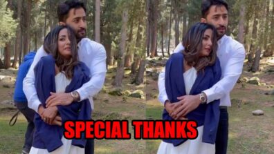 Baarish Ban Jaana BTS: Hina Khan’s ‘special thanks’ to Shaheer Sheikh, find out why